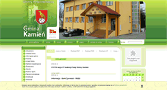 Desktop Screenshot of gminakamien.pl